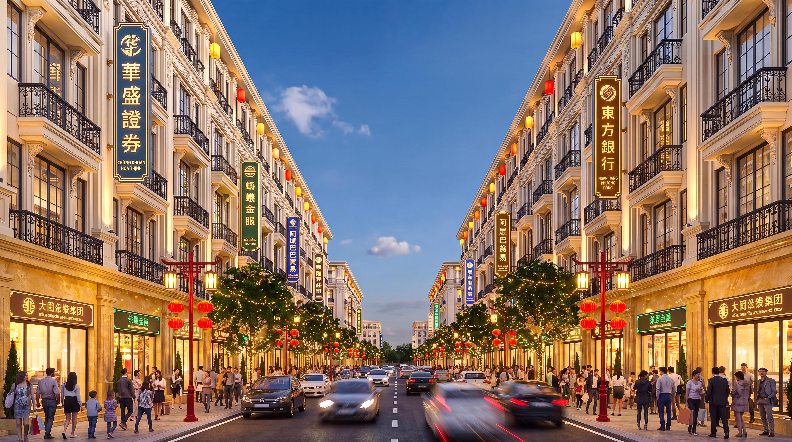 Shophouse Khang Phát Century mặt đường lớn