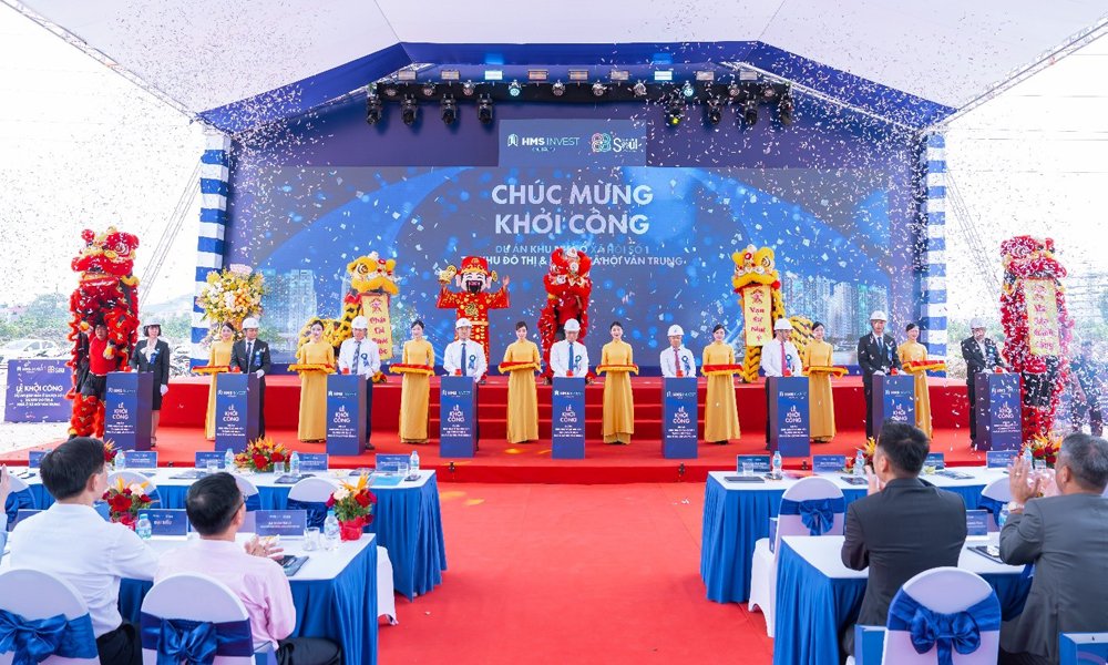 Soul Center Vân Trung chính thức khởi công: Hơn 3.200 căn hộ nhà ở xã hội tại Bắc Ninh